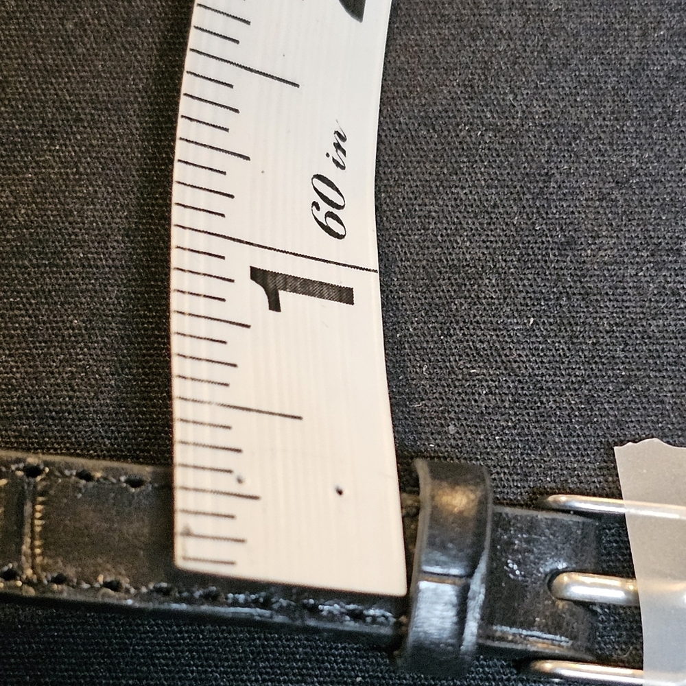 100% BLACK LEATHER BRACELET - Picture 6 of 7
